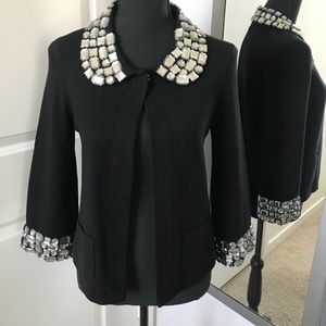 Black ryhnstone sweater